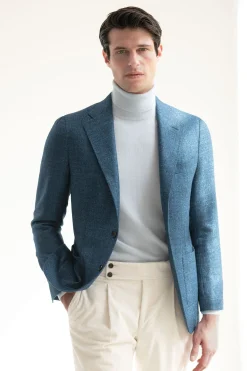 Veste bleu pétrole - Made in Italy