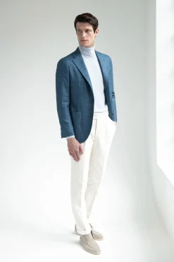 Veste bleu pétrole - Made in Italy