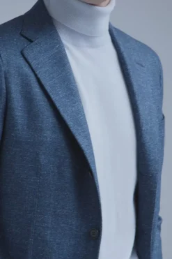 Veste bleu pétrole - Made in Italy