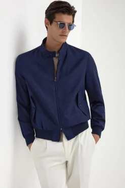 Veste courte bleue – Made in Italy