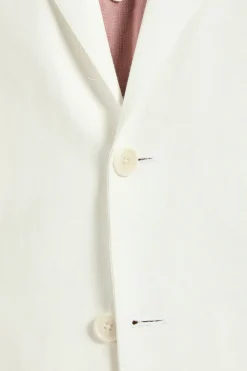 Veste en lin blanc - Made in Italy