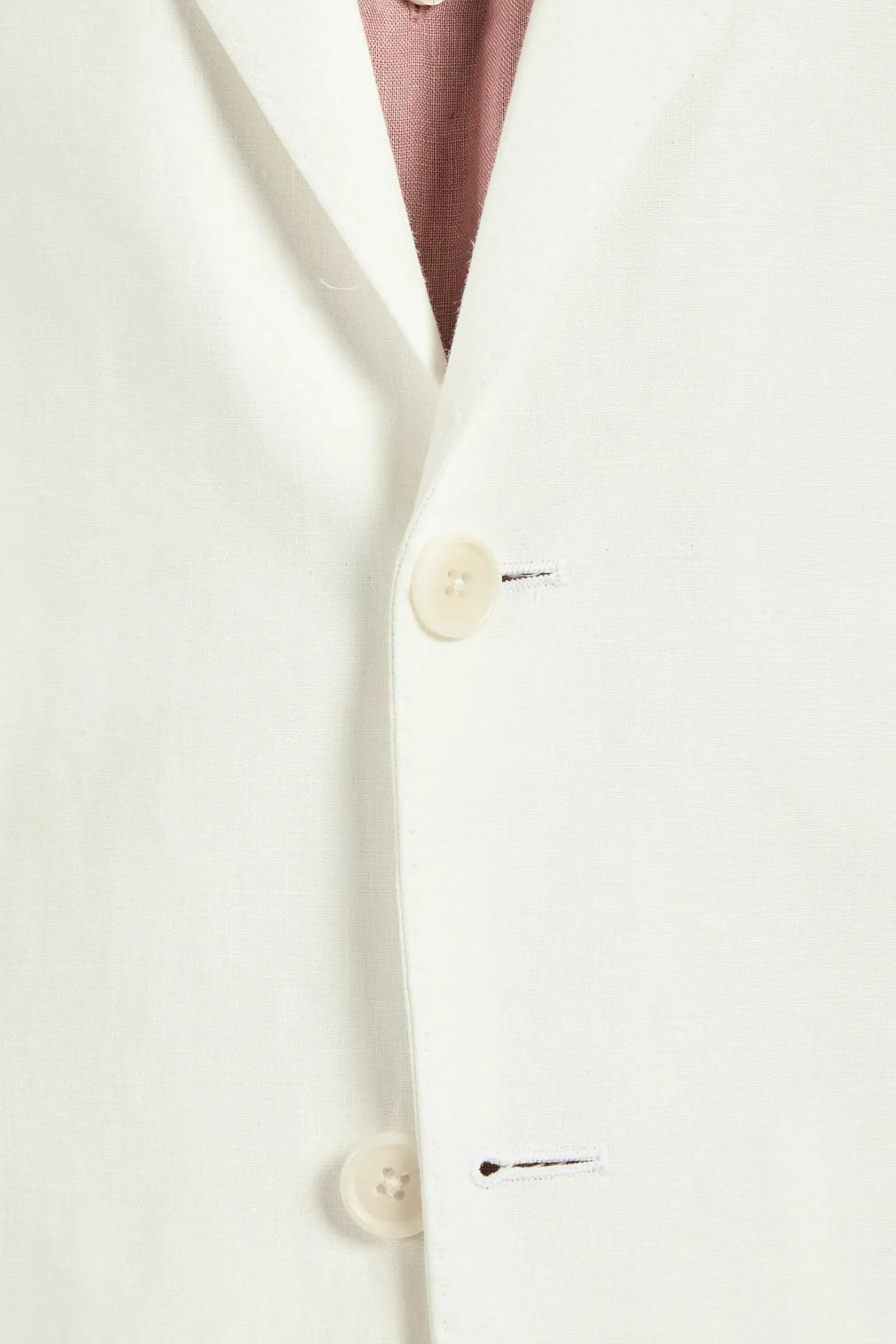 Veste en lin blanc - Made in Italy