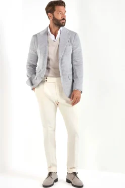 Veste en velours côtelé Stone - Made in Italy