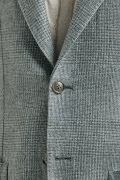 Veste Gris clair Prince de Galles - Made in Italy