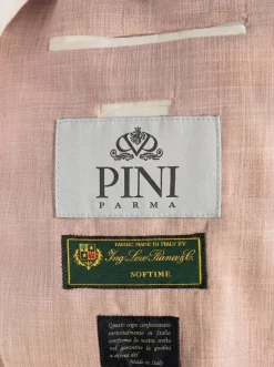 Veste rose en coton et soie - Made in Italy